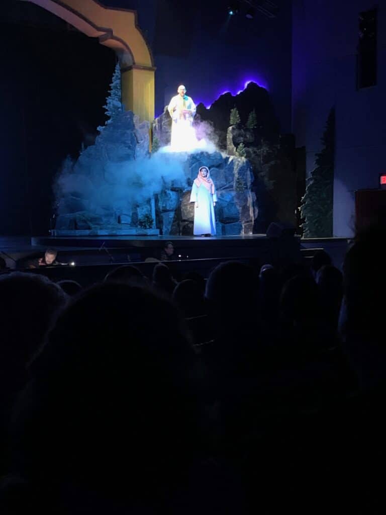 Christmas show at Dollywood