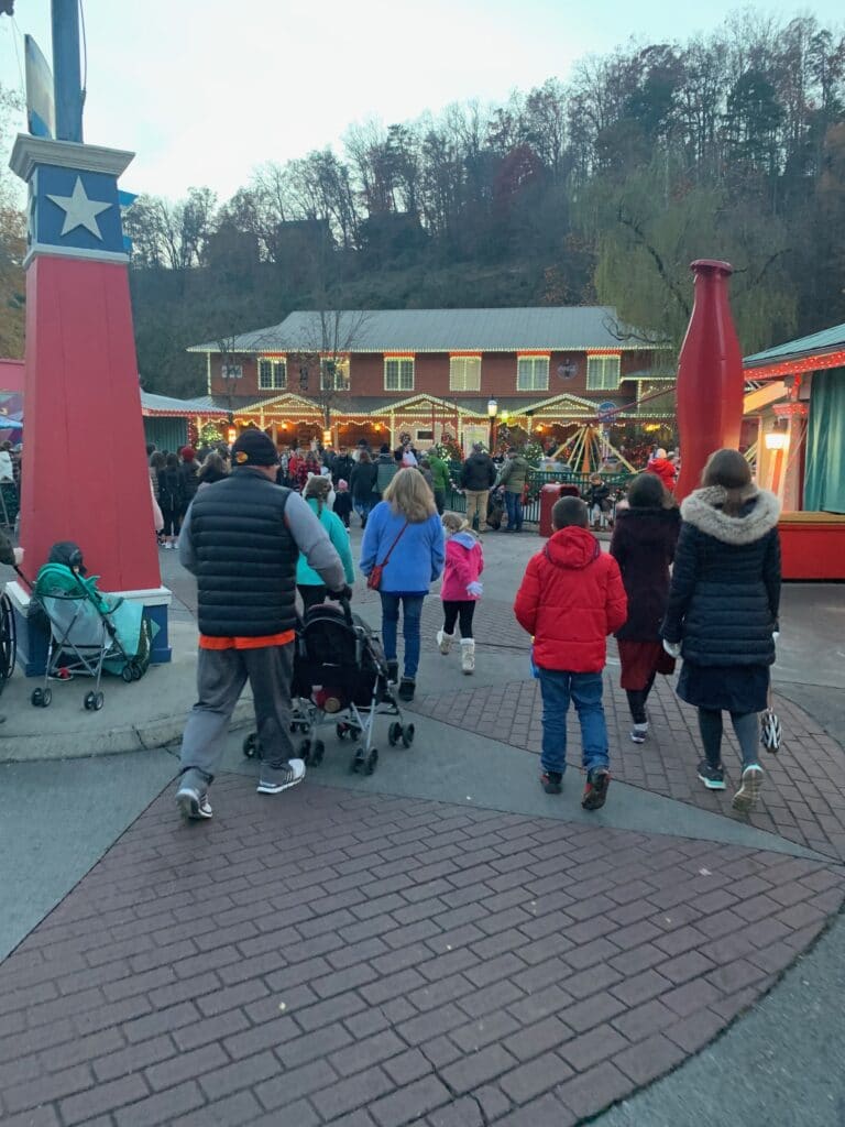 walking in Dollywood