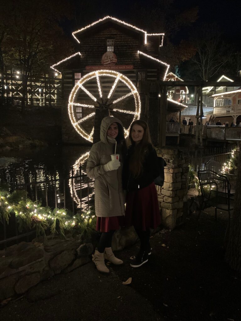 at the Grist Mill at Dollywood theme park
