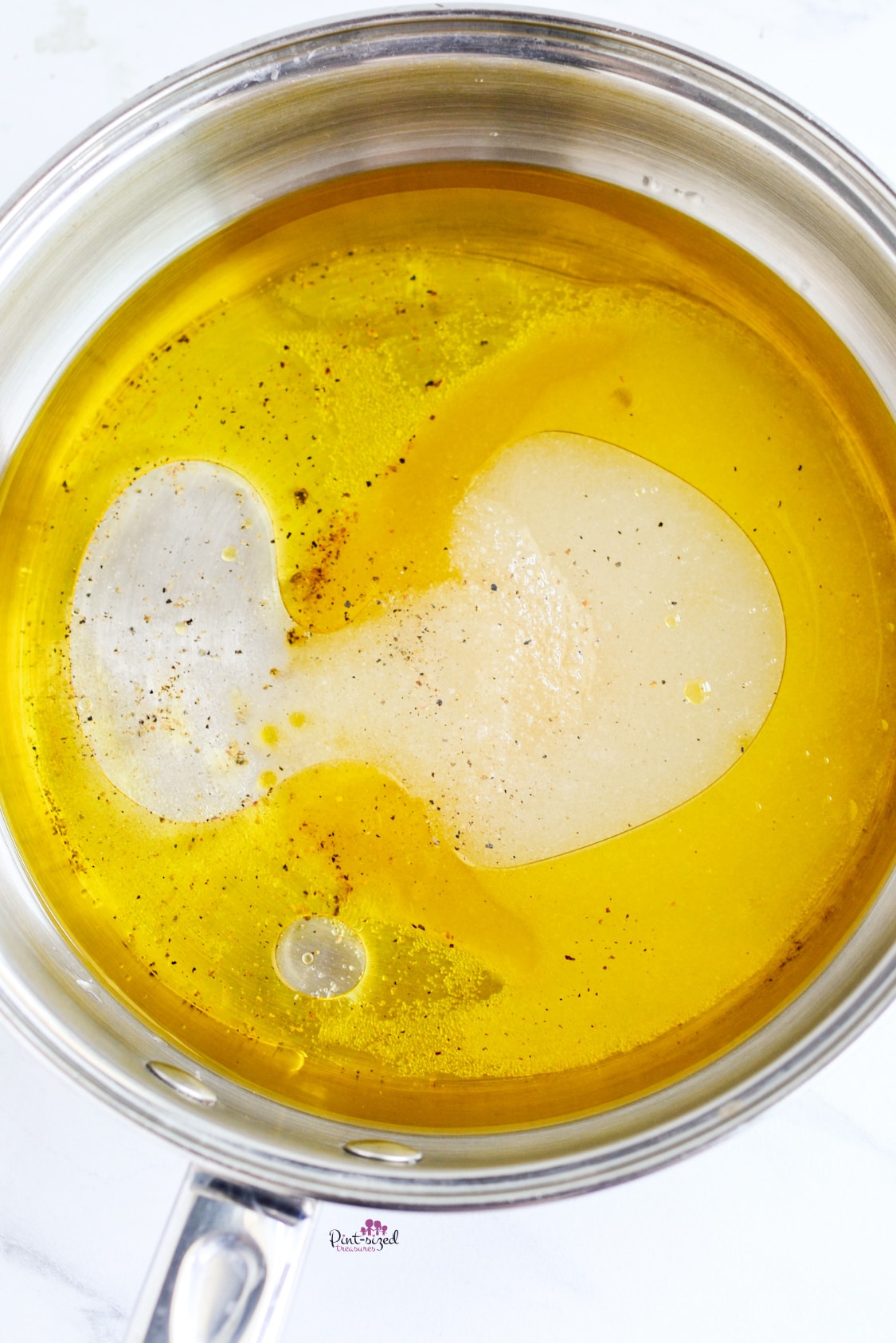 cooking oil for dressing in cowboy caviar