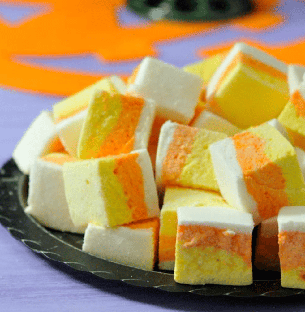 candy corn marshmallows