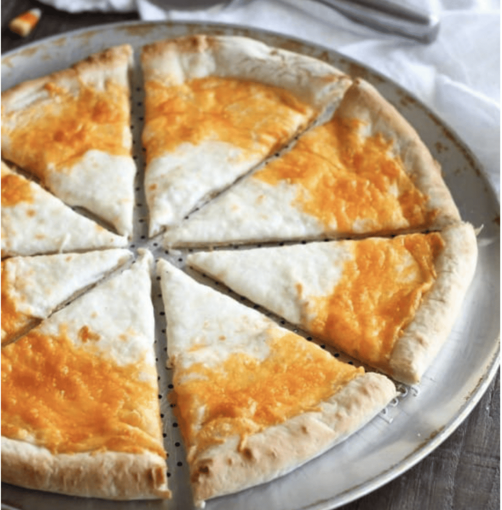 candy corn pizza