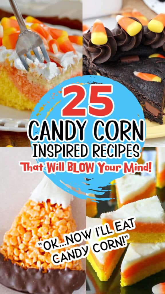 candy corn inspired recipes
