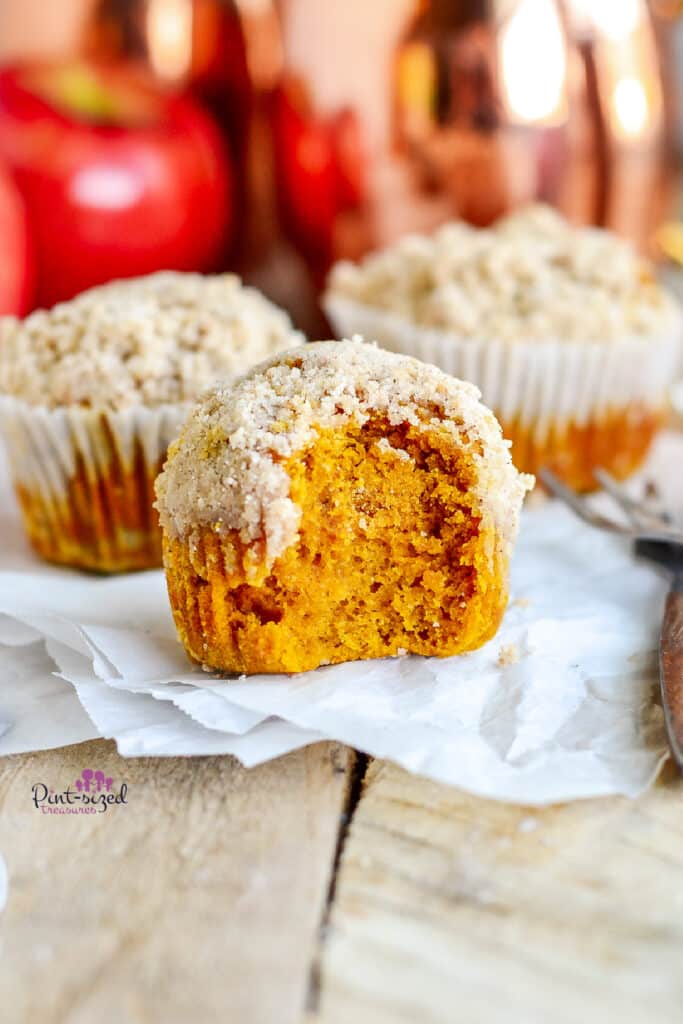 homemade pumpkin muffins