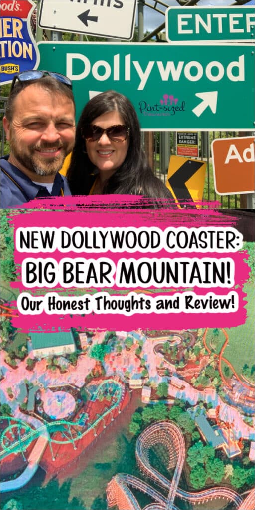 Dollywood Roller Coaster Big Bear Mountain