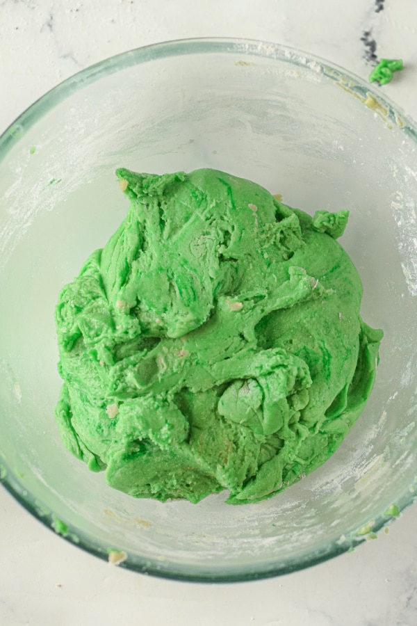 cookie dough for grinch cookies