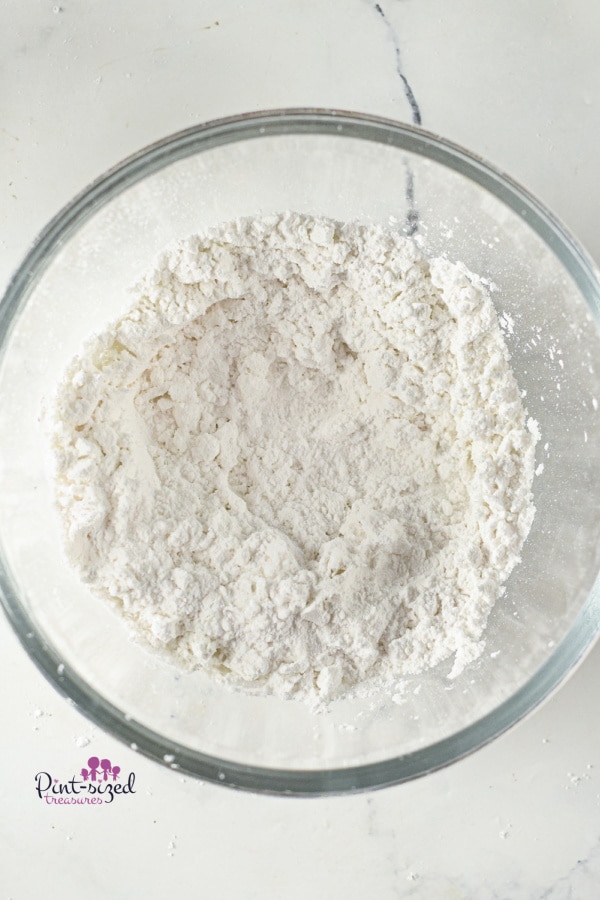 flour mixture for grinch cookies