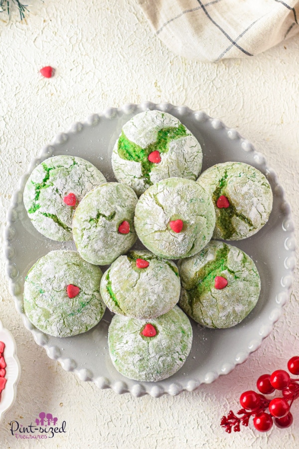 cake mix grinch cookie recipe