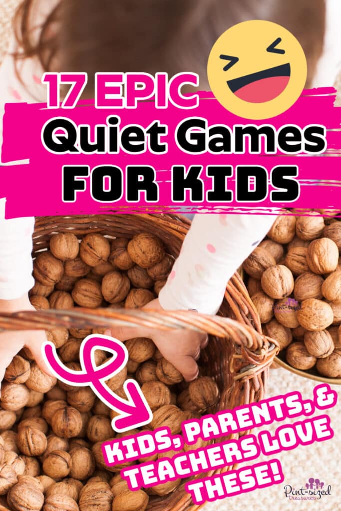 kids playing quiet games