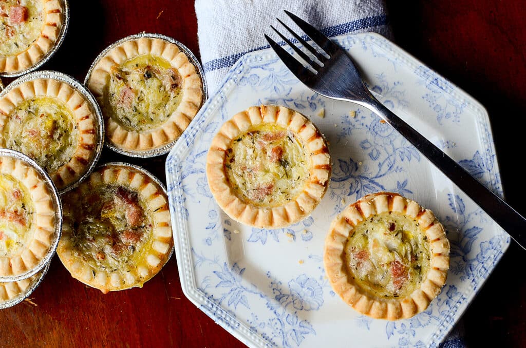 mini quiches for simple lunch ideas for kids