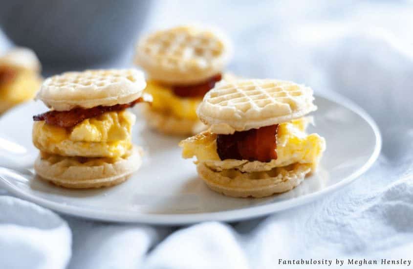 waffle sandwiches for simple lunch ideas for kids