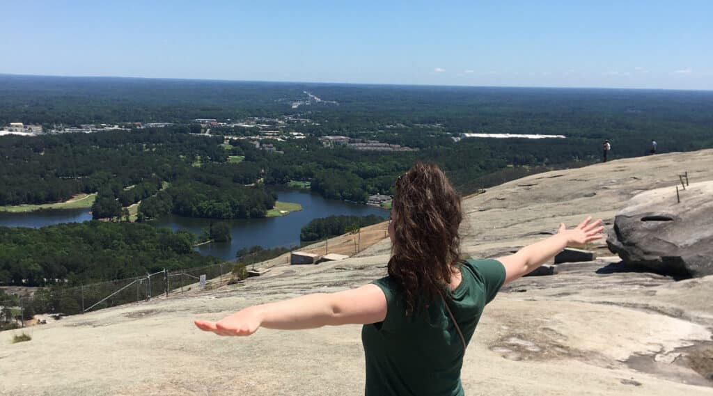 hiking for a summer date night idea