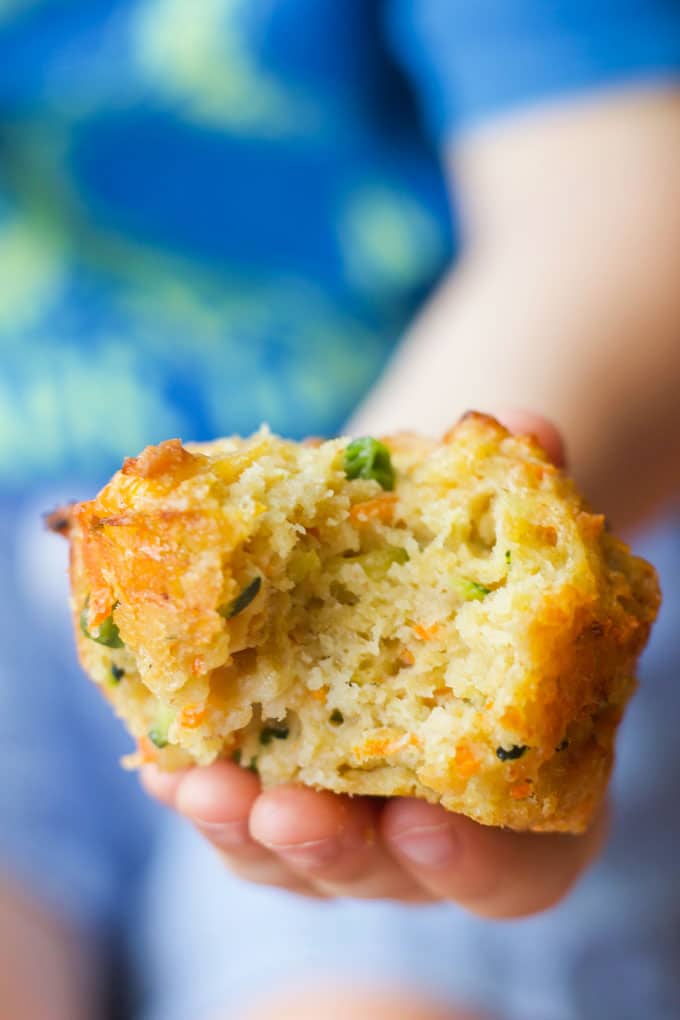 veggie muffins for simple lunch ideas for kids