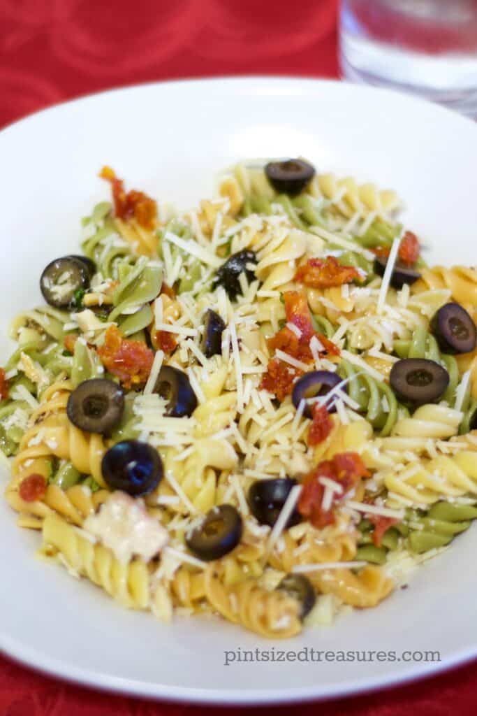 pasta salad simple lunch ideas for kids