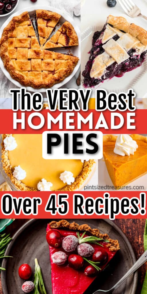 45 homemade pie recipes