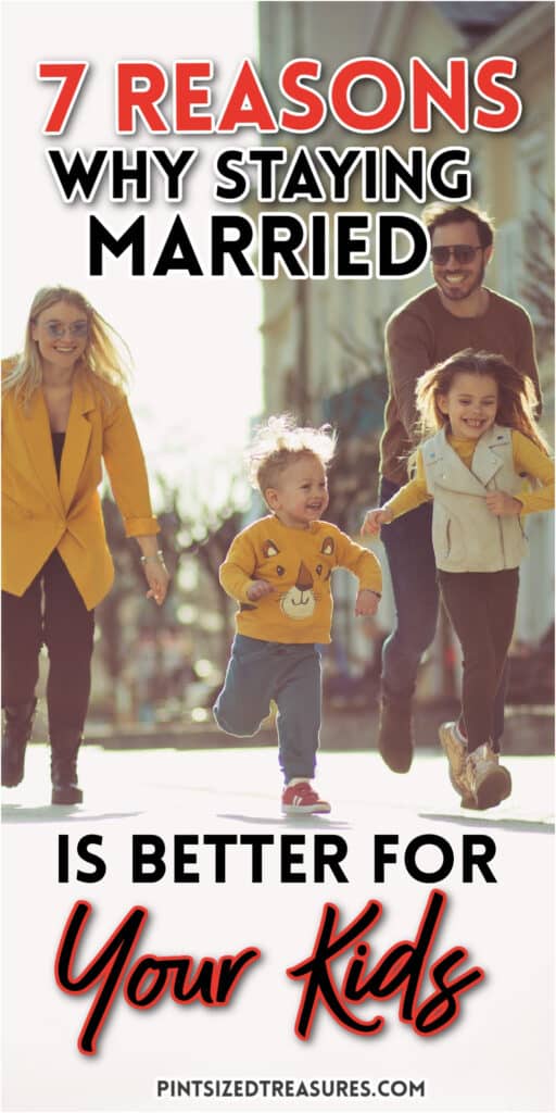 staying married for the kids makes you a better parent