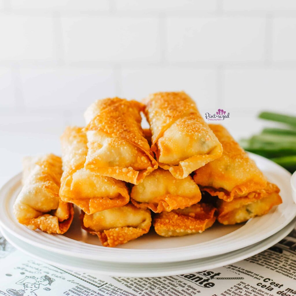 crab rangoon egg rolls recipe